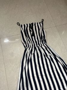 Striped Sleeveless Dress