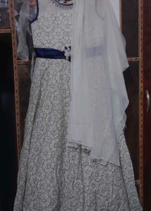Festive Wear Gown With Dupatta