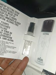 Mac Strobe Cream ,Primer, Pure Leather Pouch