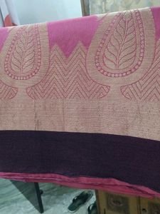 Pink Banarasi Saree