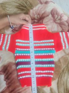 Handmade Knitted Baby Outfit