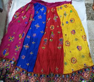Multi Colour Ghagra 🌺✨