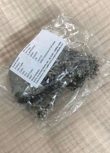 Oxidized Silver Jhumka Earrings