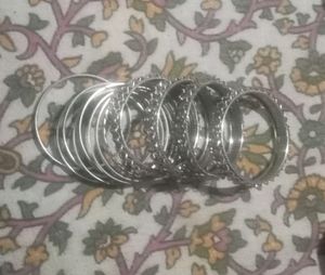 Silver Colour Bangalie Set