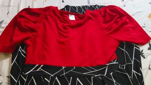 Red And Black Dress