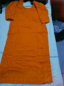Orange Salwar Suit