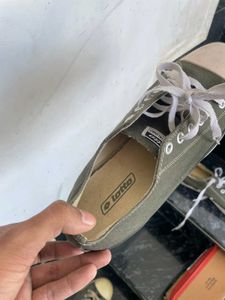 Olive Green Lotto Sneakers New
