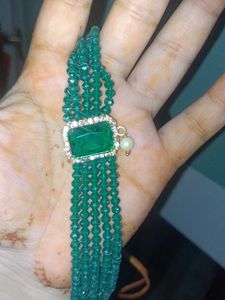 Emerald Green Necklace Set
