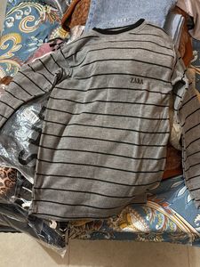 Zara Striped Knit Sweater