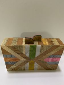 Mdf Wooden Clutch