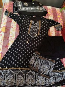 Elegant Black Kurta Set