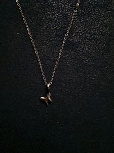 Silver Butterfly Locket Adjustable Free Size