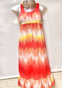 New Piece/ Unused Marble Print Small Size Dress