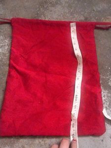 Red potli bag