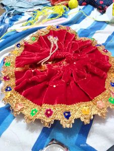Soft Velvet For Thakur Ji Dress