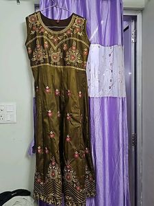 Ethnic Gown In New Condition
