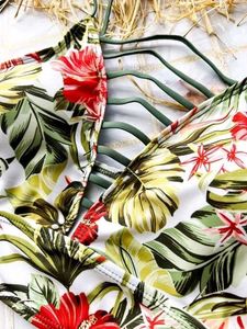 Floral Print Bikini Top