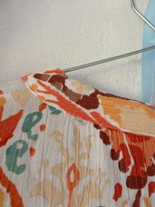 ON SALE:- Paisley Print Button Up Top