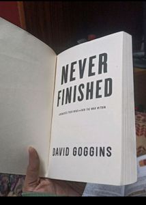 Never Finished By David Goggins In English