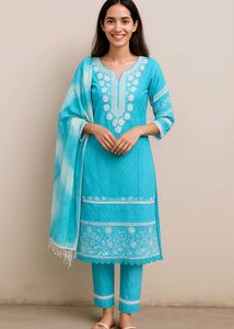 Blue Suit Set