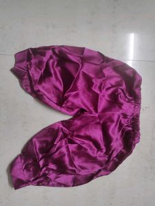 1 Yr Baby Girl Wine Ethnic Kurta Set