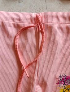 Girls' Pink Two-Piece Outfit