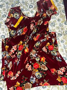 Multicolour crepe suit ( kurti)