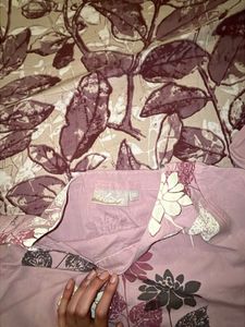 Floral Print Kurta