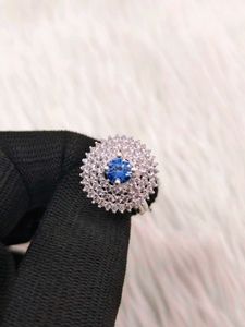 Pure Silver Ladies Ring
