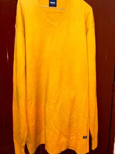 Mustard Yellow Knit Sweater