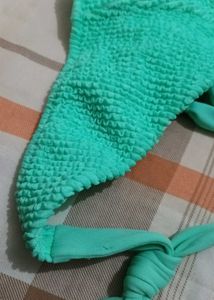 Teal Tie Bikini Bottom 28 30