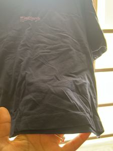 blue t shirt short