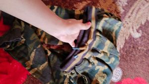 Camo Cargo Pants Tight Fit