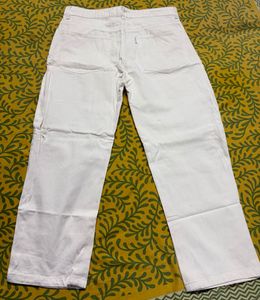 White Wide Leg Jeans