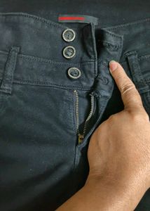 Womens Black Jeans -30 Size