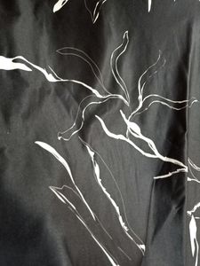 Black and white colour combination oversized t-shirt