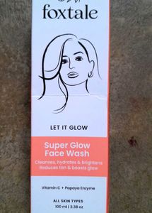 Foxtale Super Glow Facewash