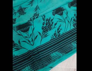 Elegant Floral Saree