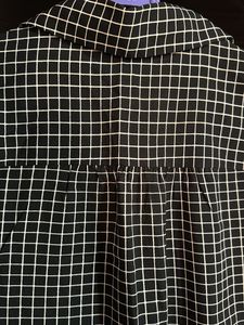 Checkered Button-Down Shirt