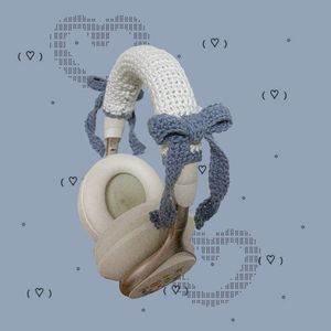 Crochet Cat Headphone Covers