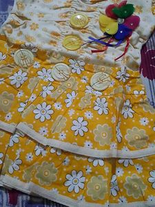 Baby Girl Frock And Legging