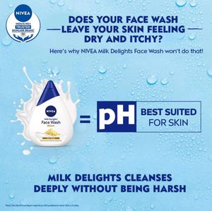NIVEA Milk Delight Besan Face Wash