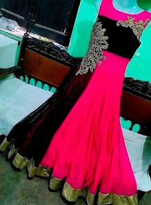 Rose Pink Party wear Gown🌸💕