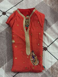 Embroidered Kurta Set