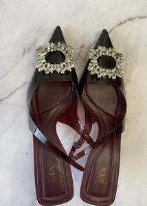 Zara (Authentic) Cherry Red Heels