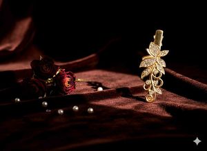 Elegant Leaf Hair Clip