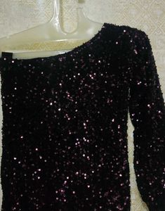 Sparkly One-Shoulder Party Dress