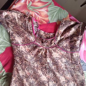 Cute Animal Print Night Suit