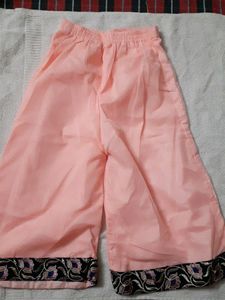 Kids Salwar Orange And Blue