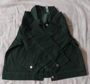 Green Denim Jacket
